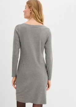 New Jerseykleid mit V-Ausschnitt (2er Pack) Damen Kleider|Basics