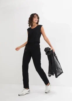 Damen bonprix Bekleidung·Homewear|Jumpsuits|Jersey-Overall aus Baumwoll-Mix
