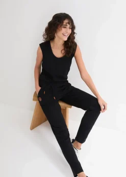 Damen bonprix Bekleidung·Homewear|Jumpsuits|Jersey-Overall aus Baumwoll-Mix