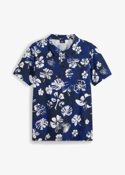 Herren bonprix Große Größen|Shirts & Polos|Jersey-Poloshirt aus reiner Bio-Baumwolle