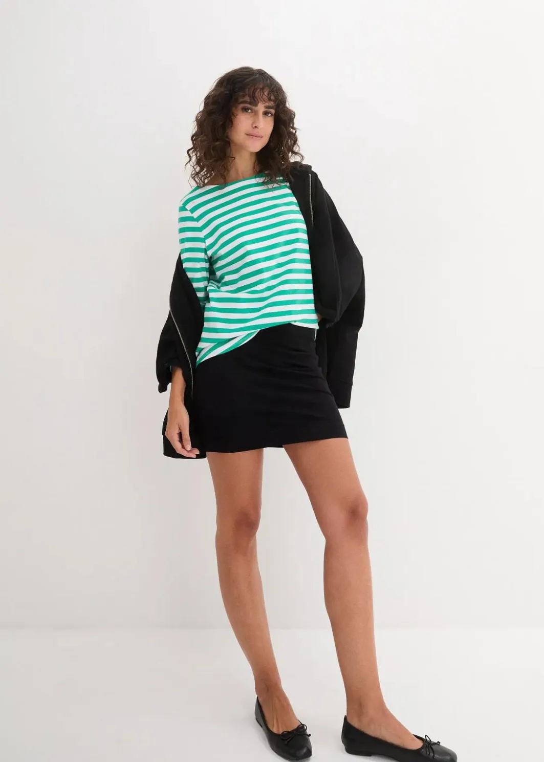 Online Jersey-Rock aus reiner Bio-Baumwolle mit Stretch (2er Pack) Damen Bekleidung·Röcke|Bekleidung·Sportbekleidung