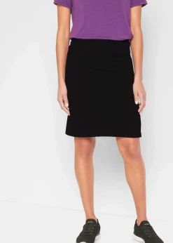 Damen bonprix Nachhaltigere Materialien|Röcke|Jersey-Rock mit Radlerhose