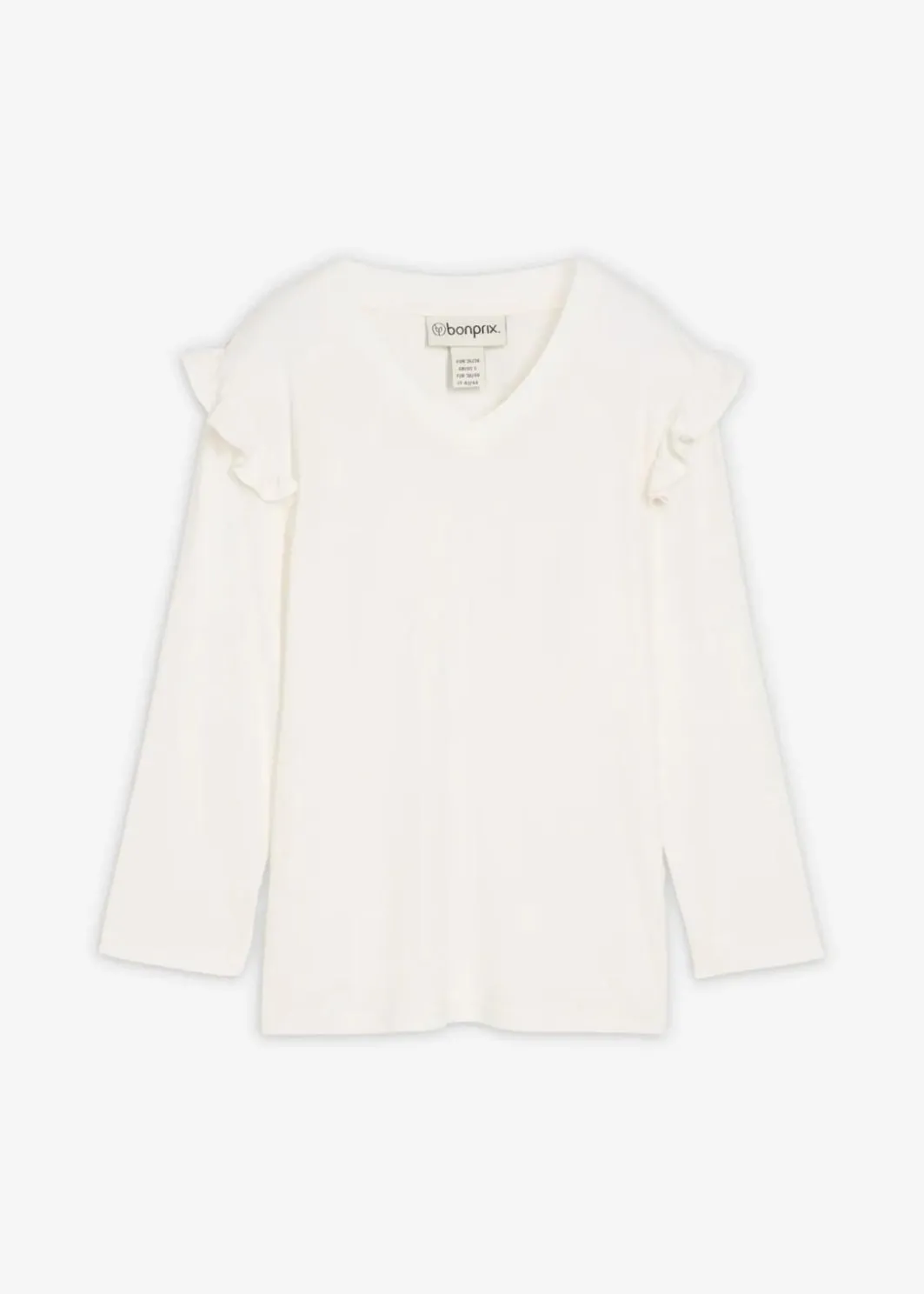 Damen bonprix Nachhaltigere Materialien|Shirts & Tops|Jersey-Shirt aus Baumwollmix