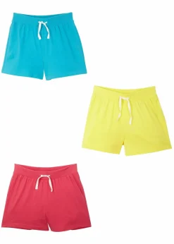 Kinder bonprix Mädchen 9-16 Jahre·Mehrfachpacks|Mädchen 9-16 Jahre·Shorts|Jersey-Shorts aus reiner Bio-Baumwolle (3er Pack)
