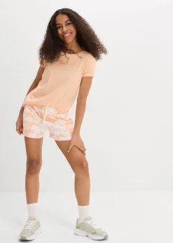 New Jersey-Shorts aus reiner Bio-Baumwolle Kinder Mädchen 9-16 Jahre·Shorts|Mädchen 2-8 Jahre·Nachhaltigere Materialien