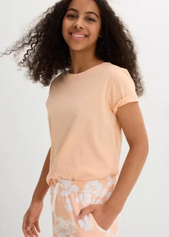 New Jersey-Shorts aus reiner Bio-Baumwolle Kinder Mädchen 9-16 Jahre·Shorts|Mädchen 2-8 Jahre·Nachhaltigere Materialien