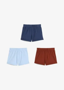 Best Jerseyshorts aus reiner Bio-Baumwolle (3er Pack) Kinder Mehrfachpacks|Hosen & Leggings