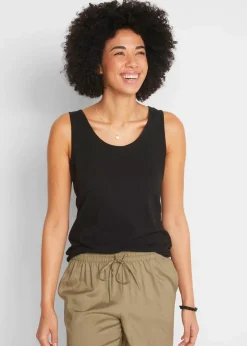 Damen bonprix Nachhaltigere Materialien|Shirts & Tops|Jersey-Top aus reiner Bio-Baumwolle