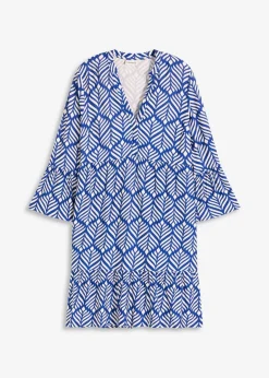 Damen bonprix Bekleidung·Pullover & Strickjacken|Kleider|Jersey-Tunika-Kleid aus softem Viskose-Mix