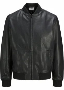 Clearance JJ REBEL Blouson aus Leder Herren Große Größen|Marken