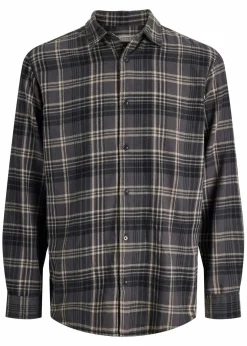 Herren J&J Rebel Hemden|Marken|JJ REBEL Flanellhemd aus reiner Baumwolle