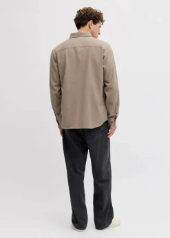 Herren J&J Rebel Hemden|Marken|JJ REBEL Flanellhemd aus reiner Baumwolle