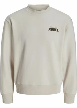 Online JJ REBEL Sweatshirt aus reiner Baumwolle Herren Sweat|Marken