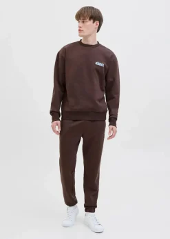Herren J&J Rebel Große Größen|Marken|JJ REBEL Sweatshirt aus reiner Baumwolle