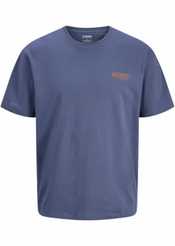 Clearance JJ REBEL T-Shirt aus reiner Baumwolle Herren Große Größen|Marken