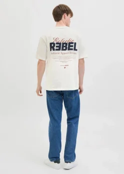 Herren J&J Rebel Große Größen|Marken|JJ REBEL T-Shirt aus reiner Baumwolle
