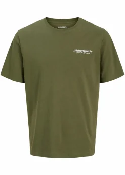 Herren J&J Rebel Shirts & Polos|Marken|JJ REBEL T-Shirt aus reiner Baumwolle