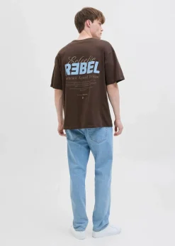 Herren J&J Rebel Shirts & Polos|Marken|JJ REBEL T-Shirt aus reiner Baumwolle