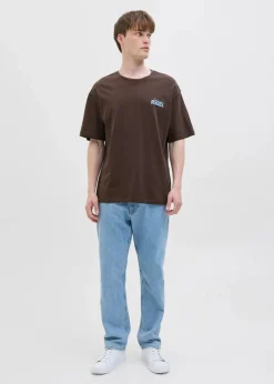 Herren J&J Rebel Shirts & Polos|Marken|JJ REBEL T-Shirt aus reiner Baumwolle
