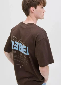 Herren J&J Rebel Shirts & Polos|Marken|JJ REBEL T-Shirt aus reiner Baumwolle