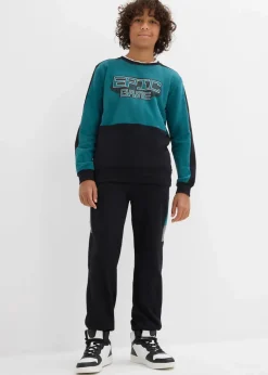 Kinder bonprix Jungen 9-16 Jahre·Bademode|Jungen 9-16 Jahre·Hosen|Jogginganzug aus reiner Bio-Baumwolle