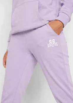 Damen bonprix Bekleidung·Blusen & Tuniken|Bekleidung·Kleider|Jogginganzug mit Baumwolle (2-tlg.Set)