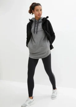Clearance Jogginganzug mit Long-Sweatshirt und Leggings (2-teilig) Damen Sweat|Bekleidung·Kleider