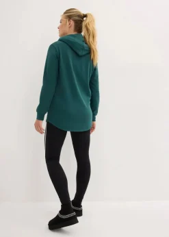 Damen bonprix Sweat|Bekleidung·Kleider|Jogginganzug mit Long-Sweatshirt und Leggings (2-teilig)