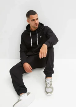 Herren bonprix Große Größen|Basics|Jogginganzug (2-tlg. Set) aus reiner Baumwolle