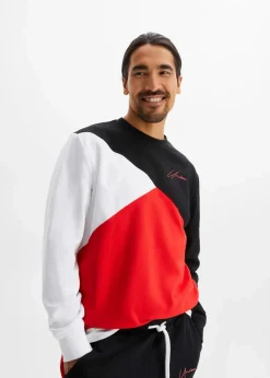 Herren bonprix Große Größen|Sportbekleidung|Jogginganzug (2-tlg. Set) aus reiner Baumwolle