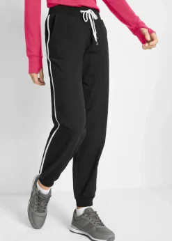 Damen bonprix Bekleidung·Blusen & Tuniken|Bekleidung·Kleider|Jogginghose aus Baumwolle