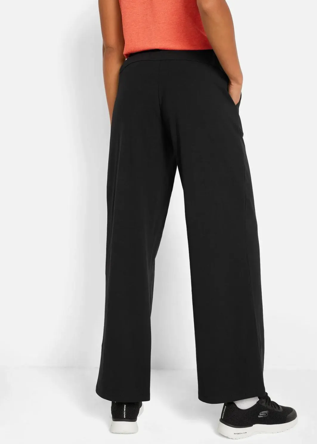 Damen bonprix Bekleidung·Blusen & Tuniken|Bekleidung·Kleider|Jogginghose aus Baumwoll-Mix