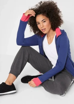 Damen bonprix Bekleidung·Blusen & Tuniken|Bekleidung·Kleider|Jogginghose aus Baumwoll-Mischung