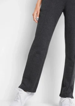 Damen bonprix Bekleidung·Blusen & Tuniken|Bekleidung·Kleider|Jogginghose aus Bio-Baumwolle, gerade geschnitten