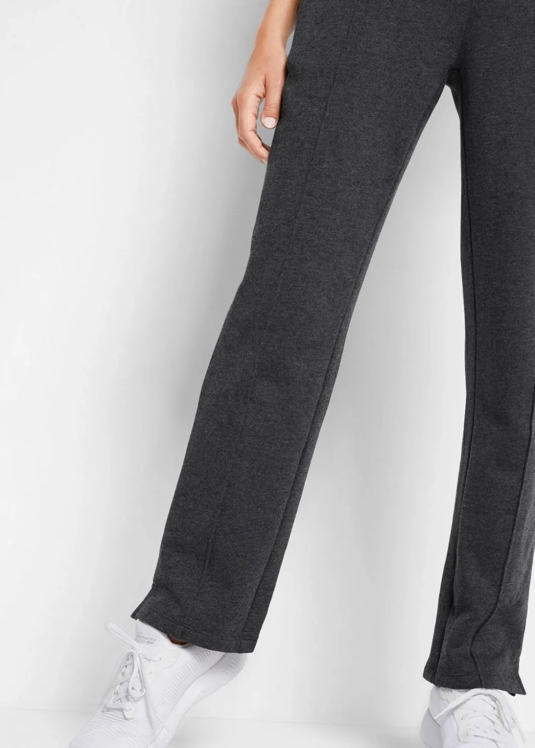 Damen bonprix Bekleidung·Blusen & Tuniken|Bekleidung·Kleider|Jogginghose aus Bio-Baumwolle, gerade geschnitten