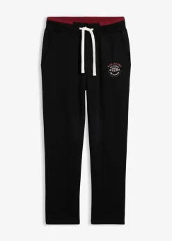 Herren bonprix Große Größen|Sportbekleidung|Jogginghose aus reiner Baumwolle mit sportiven Details