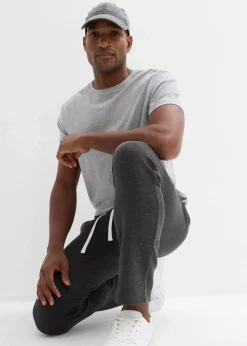Best Jogginghose aus reiner Baumwolle mit sportiven Details Herren Sweat|Hosen