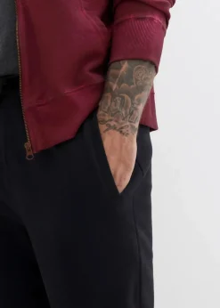 Outlet Jogginghose aus reiner Bio-Baumwolle, Regular Fit Herren Große Größen|Basics
