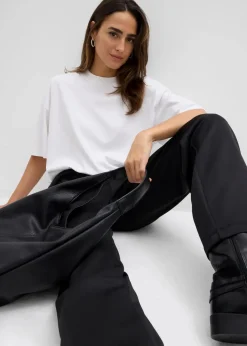 Damen bonprix Bekleidung·Röcke|Bekleidung·Kleider|Jogginghose aus Scuba