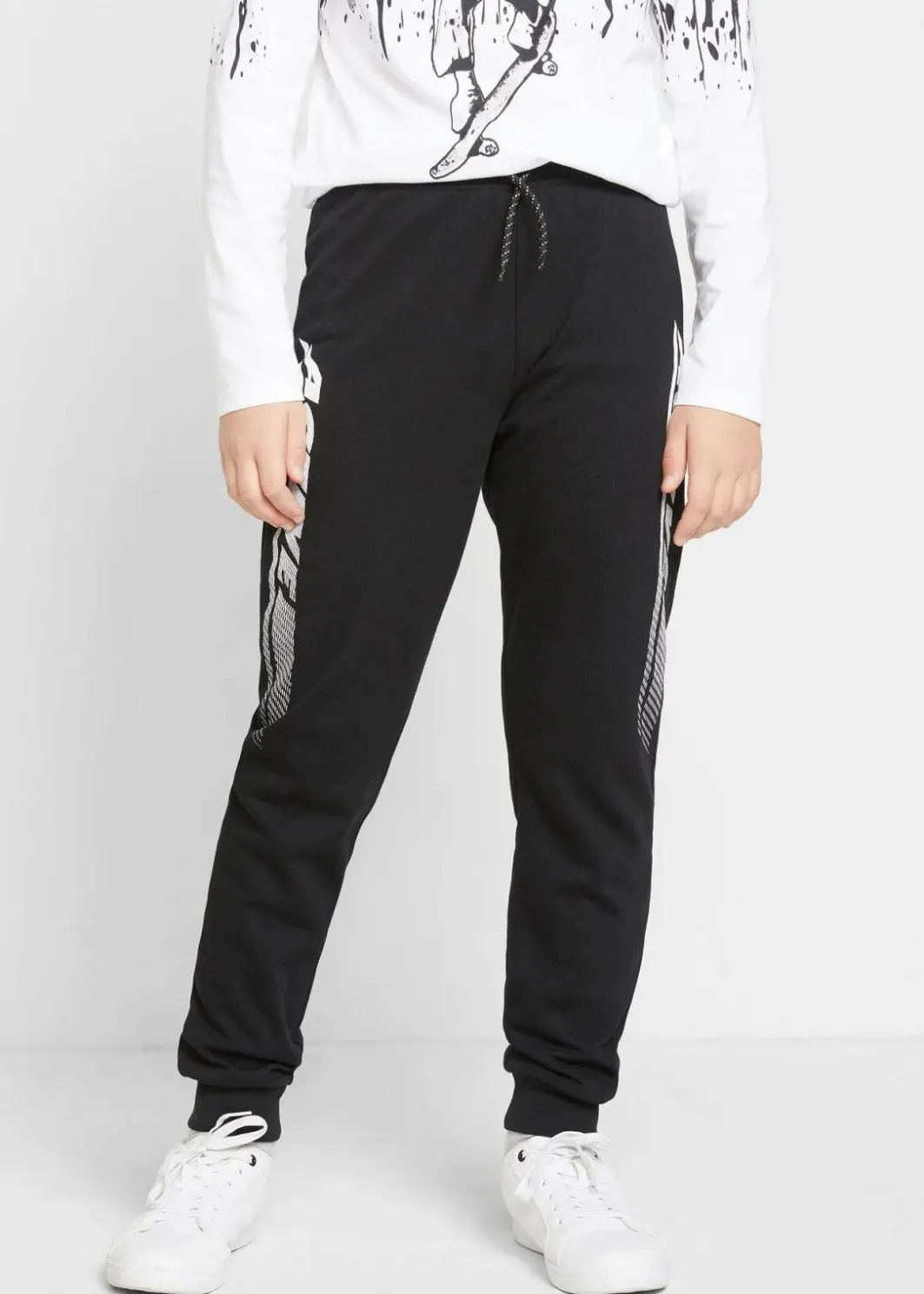 Kinder bonprix Jungen 9-16 Jahre·Bademode|Jungen 9-16 Jahre·Hosen|Jogginghose aus weichem Baumwoll-Mix
