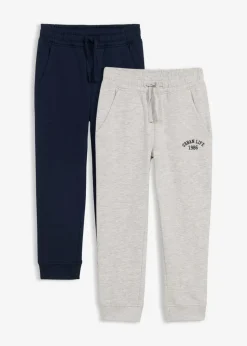 Kinder bonprix Jungen 2-8 Jahre·Nachhaltigere Materialien|Jungen 2-8 Jahre·Mehrfachpacks|Jogginghose aus weichem Baumwoll-Mix (2er Pack)