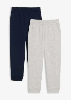 Kinder bonprix Jungen 2-8 Jahre·Nachhaltigere Materialien|Jungen 2-8 Jahre·Mehrfachpacks|Jogginghose aus weichem Baumwoll-Mix (2er Pack)