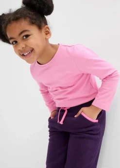 Online Jogginghose aus weichem Fleece Kinder Mädchen 2-8 Jahre·Jeans & Hosen