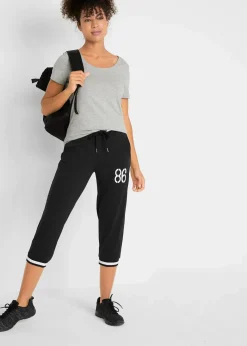 Outlet Jogginghose, 3/4-Länge aus Baumwollmix Damen Bekleidung·Sweat|Bekleidung·Blusen & Tuniken