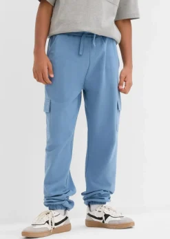 Kinder bonprix Jungen 2-8 Jahre·Nachhaltigere Materialien|Jungen 9-16 Jahre·Hosen|Jogginghose mit Cargotaschen