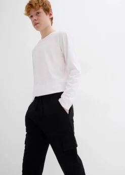 Kinder bonprix Jungen 9-16 Jahre·Bademode|Jungen 9-16 Jahre·Hosen|Jogginghose mit Cargotaschen