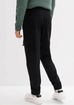 Clearance Jogginghose mit Cargotaschen, Loose Fit Herren Große Größen|Sportbekleidung