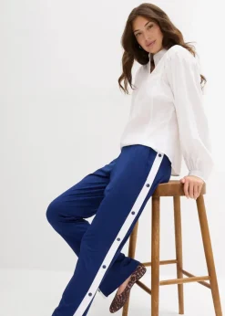 New Jogginghose mit Druckknöpfen, schnelltrocknend Damen Bekleidung·Blusen & Tuniken|Bekleidung·Kleider
