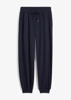 Jogginghose mit elastischem Bund Damen Sweat|Basics