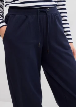 Jogginghose mit elastischem Bund Damen Sweat|Basics